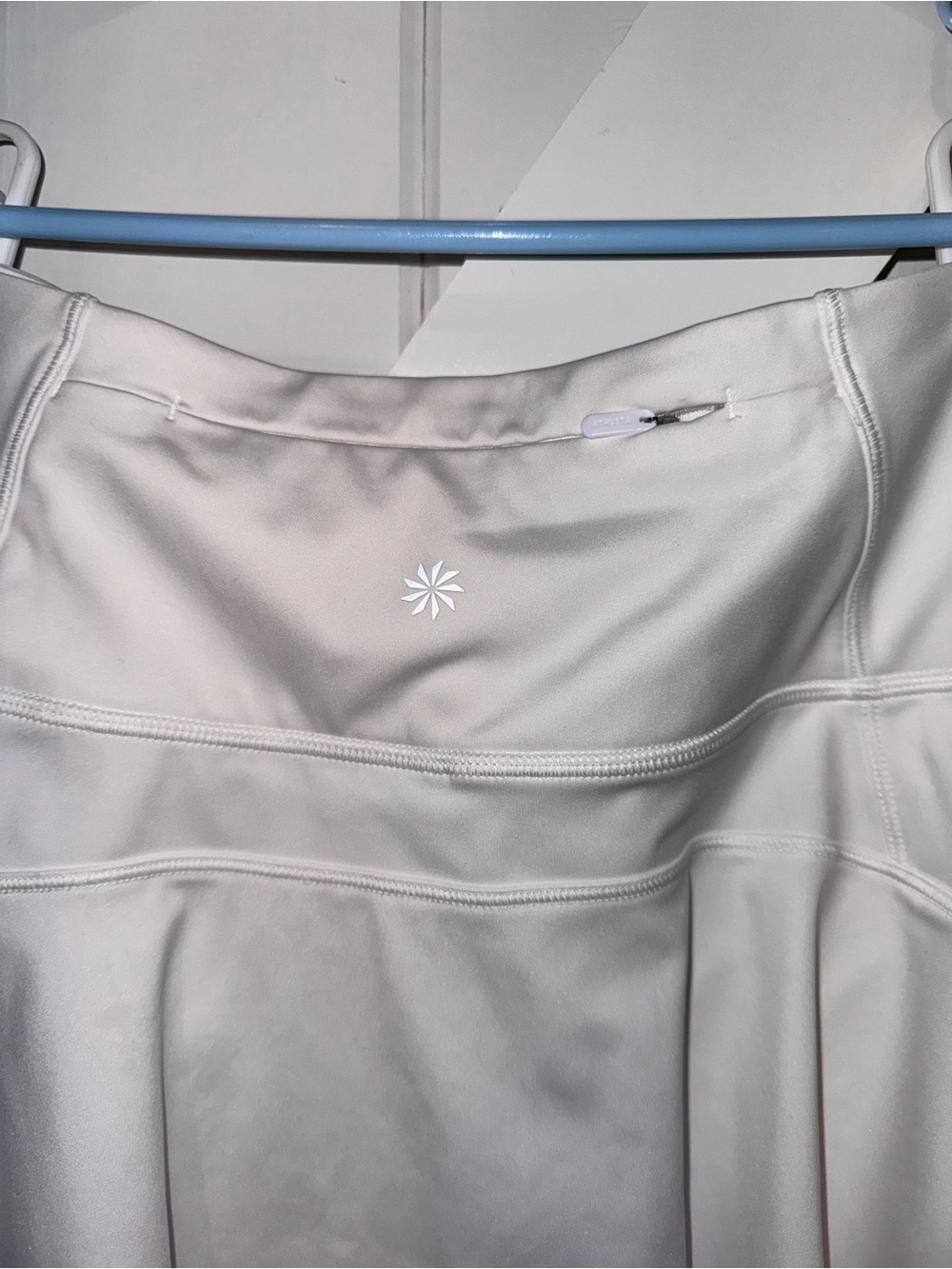 Athleta Ace Tennis Skort 13.5” White Pickleball Golf Athletic Skirt Size Small - Picture 4 of 5